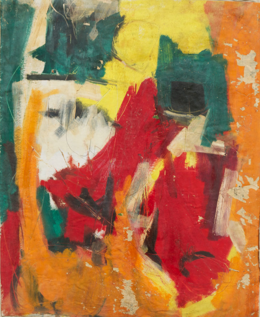 <em><strong>Untitled 23</strong></em>. Oil on canvas, 23.5 x 28.5 inches