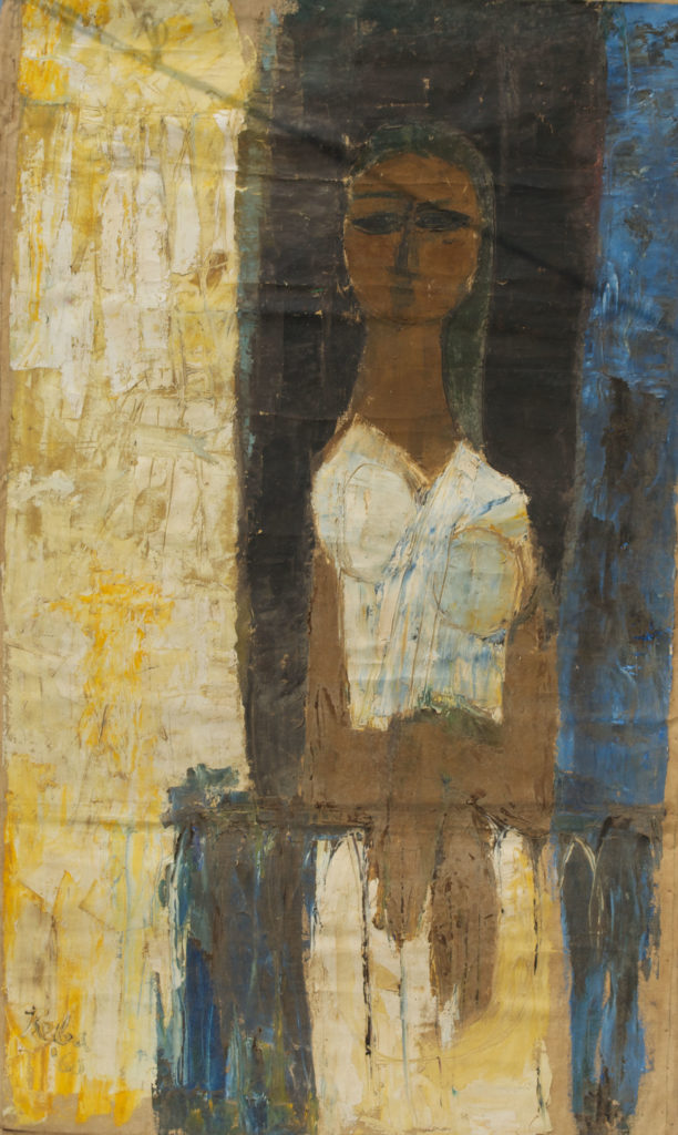<em><strong>Untitled 14</strong></em>. Oil on canvas, 32.5 x 56.5 inches
