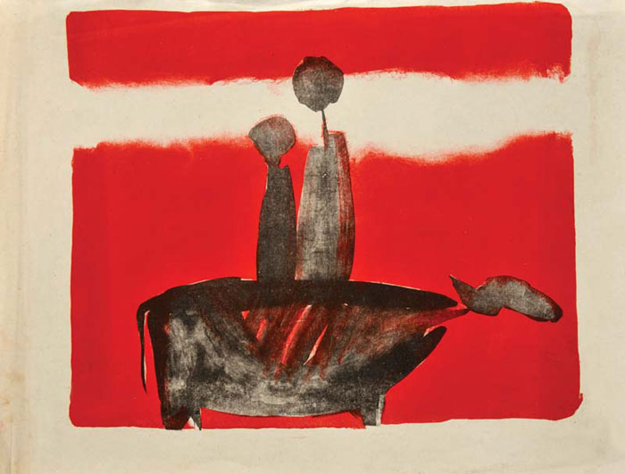 <em><strong>Untitled</strong></em>. Lithograph, 12.2 x 14.9 inches, 1969