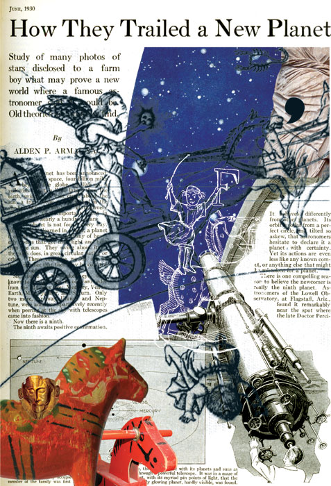 <em><strong>Astronomy</strong></em>. Digital print on archival paper, 11.85 x 14.5 inches
Edition of 7, 2010