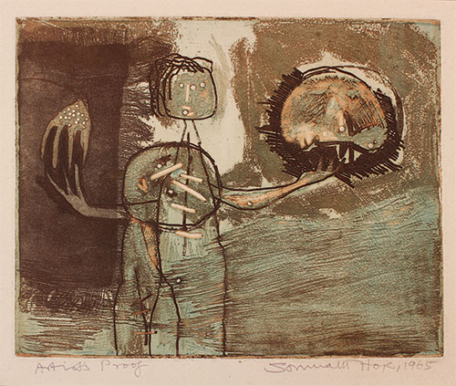 Intaglio, 9.75 x 7.75 inches, 1965