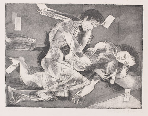 Etching and Aquatint, 9.75 x 7.75 inches, 1973