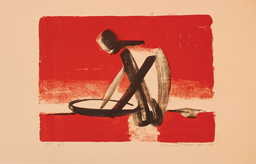 Ed. 8/9, Lithograph, 22 x 15 inches, 1968
