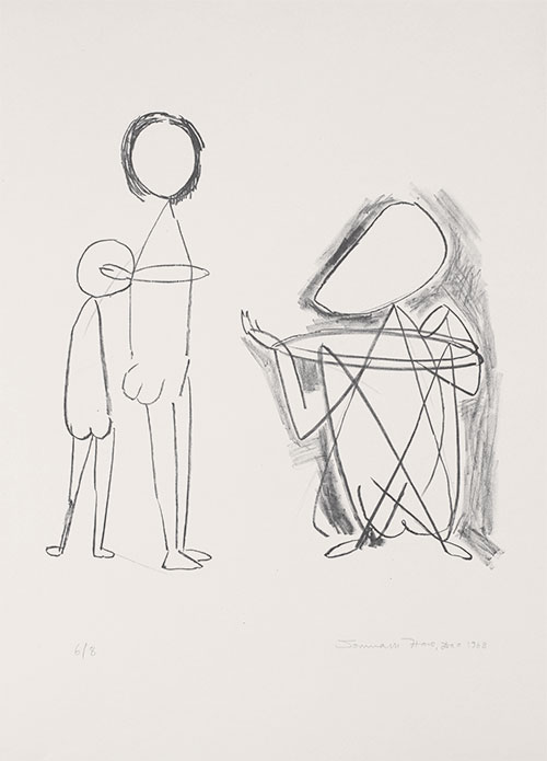 Ed. 6/8, Lithograph, 15 x 22 inches, 1968