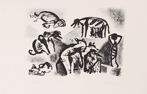 Ed. 5/6, Lithograph, 22 x 15 inches, 1975