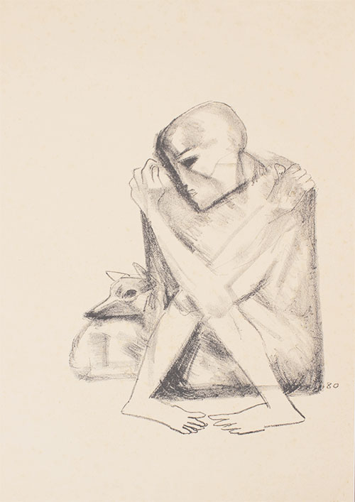 Lithograph, 15 x 22 inches, 1980