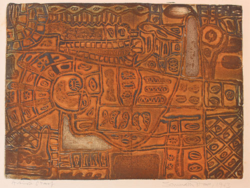 Intaglio, 12.75 x 9.5 inches, 1963